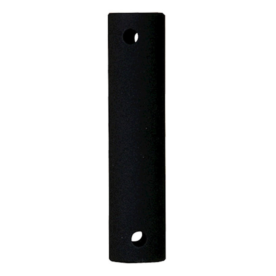 Fanimation Downrods 18in Downrod | Textured Black Stainless Steel | Ceiling Fan Mounting | 18 x 0.5 x 0.5 in | Model DR1SS-18TBW