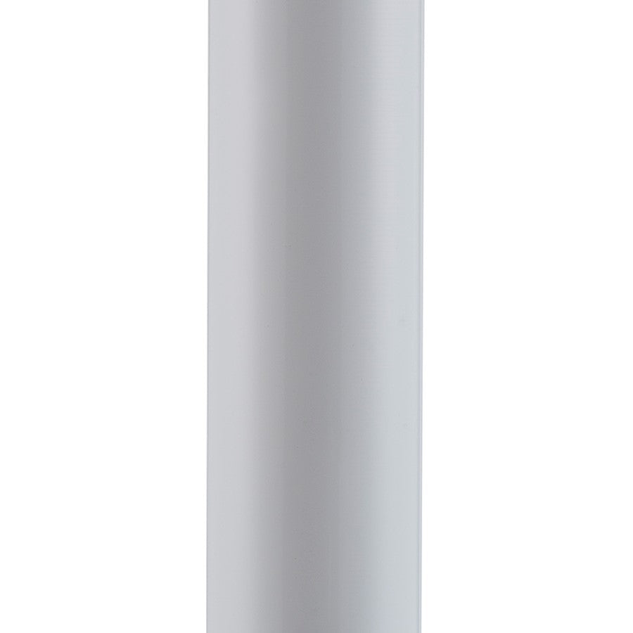 Fanimation Drone 6in Extension Rod | Glossy White Metal | Ceiling Fan Downrod for Low Ceilings | 10 x 2 x 2 in | Model ET6235-6GWH