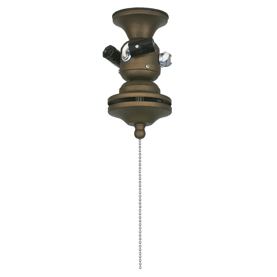 Fanimation 3-Light Bowl Fitter 6in | Oil-Rubbed Bronze | Ceiling Fan Light Kit Accessory | Damp Rated | 6 x 6 x 6 in | Model F423OB