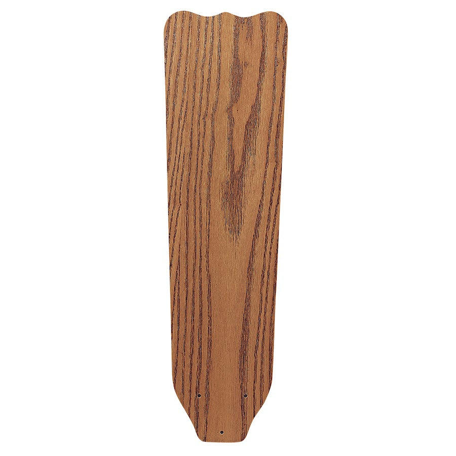 Fanimation Brewmaster 25in Reversible Wood Fan Blades | Oak/Walnut Wood Veneer | Ceiling Fan Replacement Blades | 25 x 8 x 25 in | Model FP1022