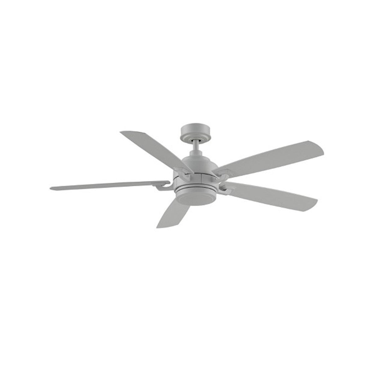 Fanimation Benito v2 52in 1-Light LED Ceiling Fan | Matte White and Opal Frosted Glass | Bedroom & Living Room | 52 x 52 x 14 in | Model FP8003BMW