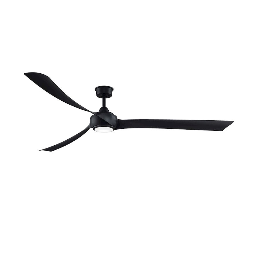 Fanimation Wrap Custom 64in 3-Blade Ceiling Fan Motor | Black Finish | Indoor & Covered Patio | 64 x 64 x 16 in | Model MAD8531BL