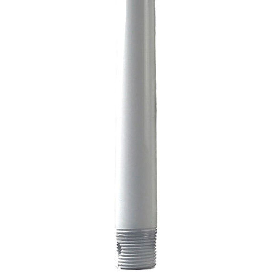 Generation Lighting 12" Threaded Downrod, Brushed Steel - DRT12BS