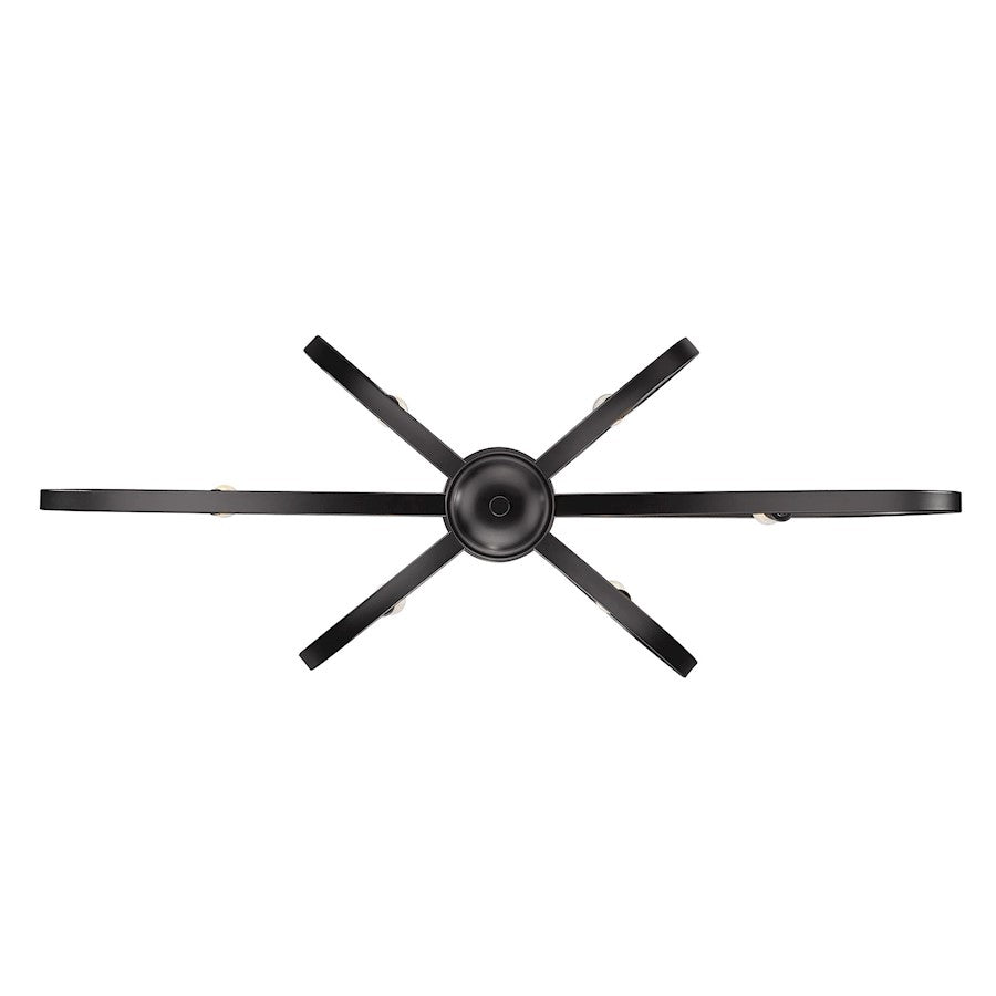 6 Light Linear Pendant