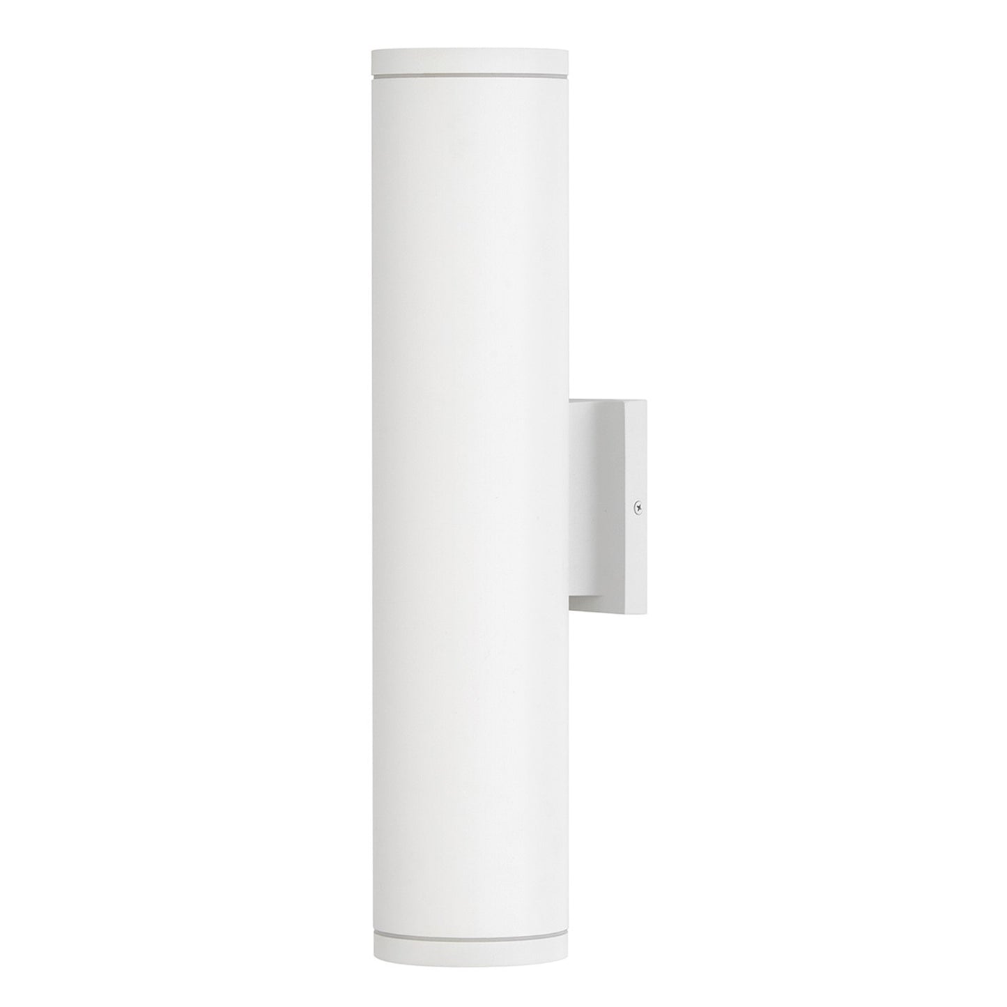 Hinkley Silo 20in 2-Light Outdoor Wall Mount | Modern Composite Textured White and Inside Etched Glass | Entryway & Covered Patio | Model 13598TW-LL