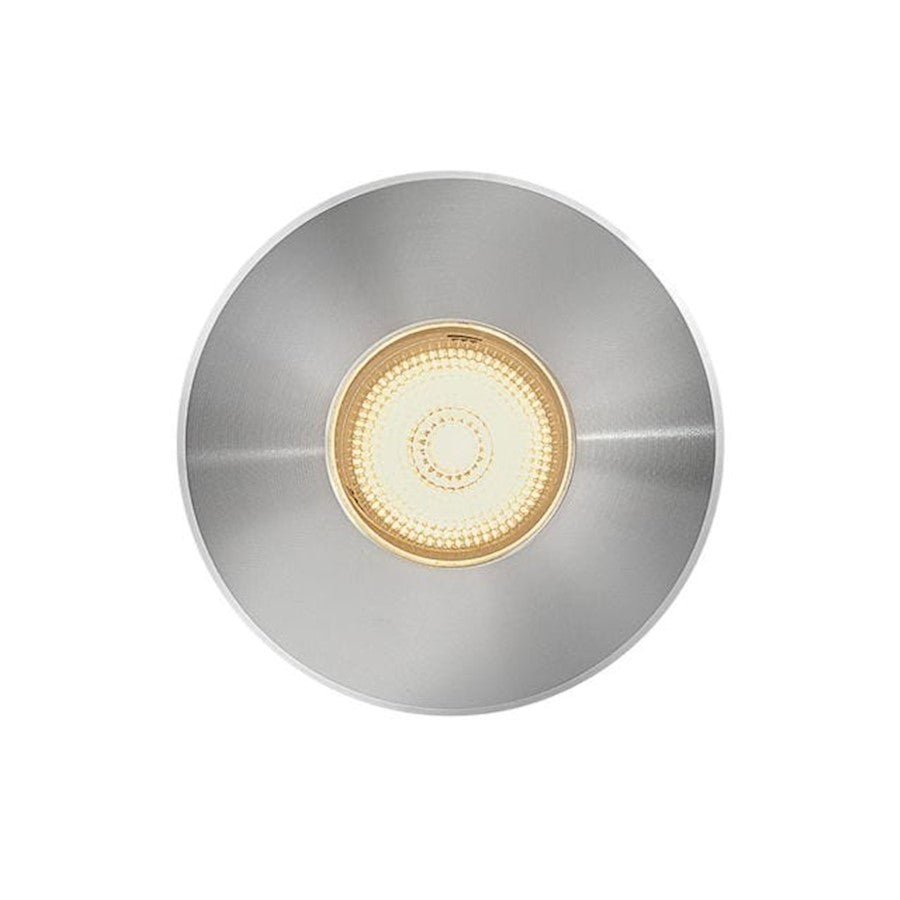 Hinkley Lighting Dot Landscape LED Button Light, Steel
