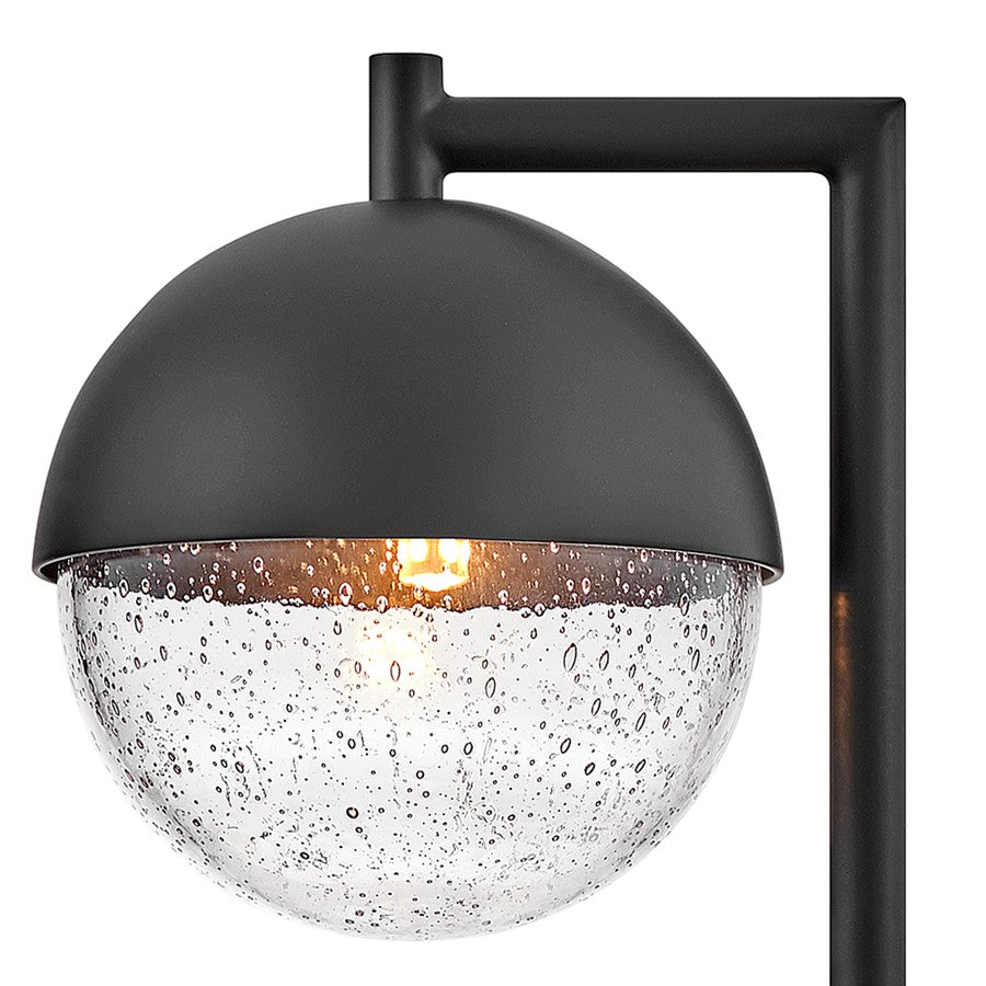 Hinkley Lighting Revolve 1 Light LED Path Light, Satin Black/Seedy