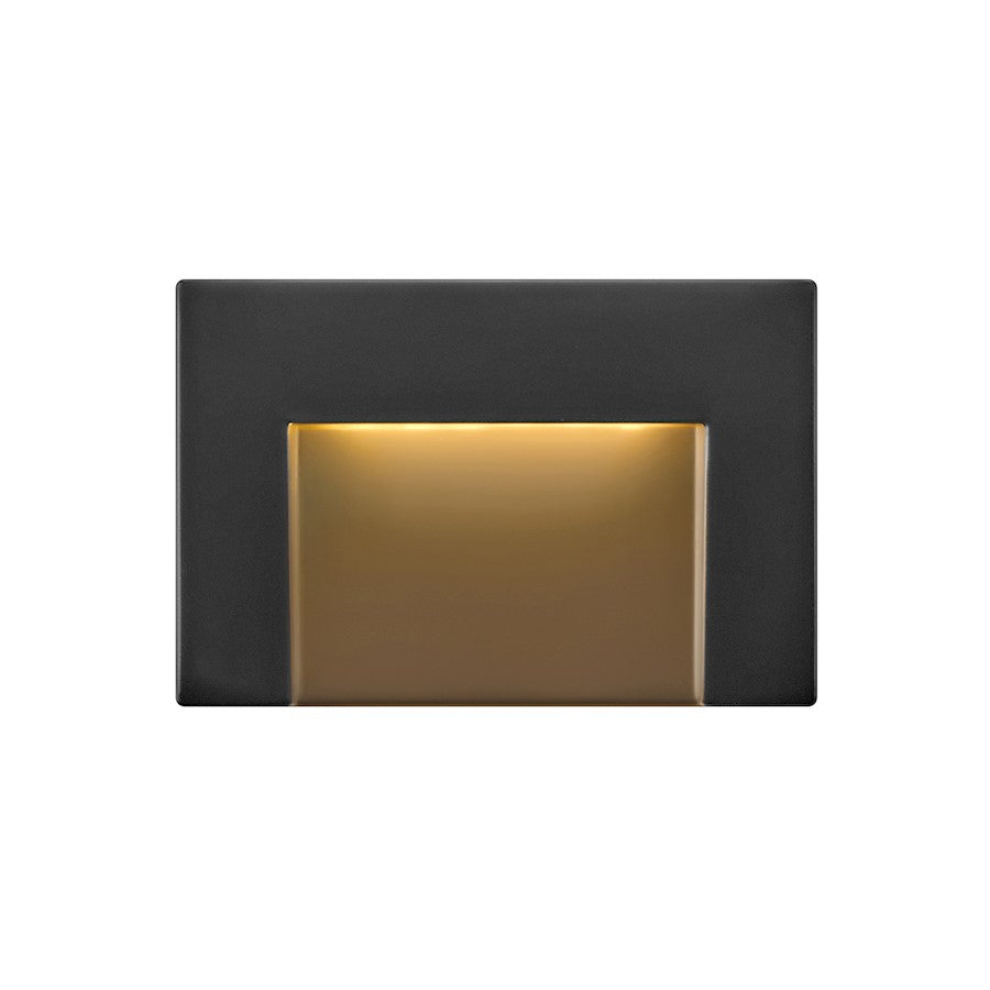 Hinkley Lighting Taper 1 Light Deck Sconce, 12V, Black/Etched