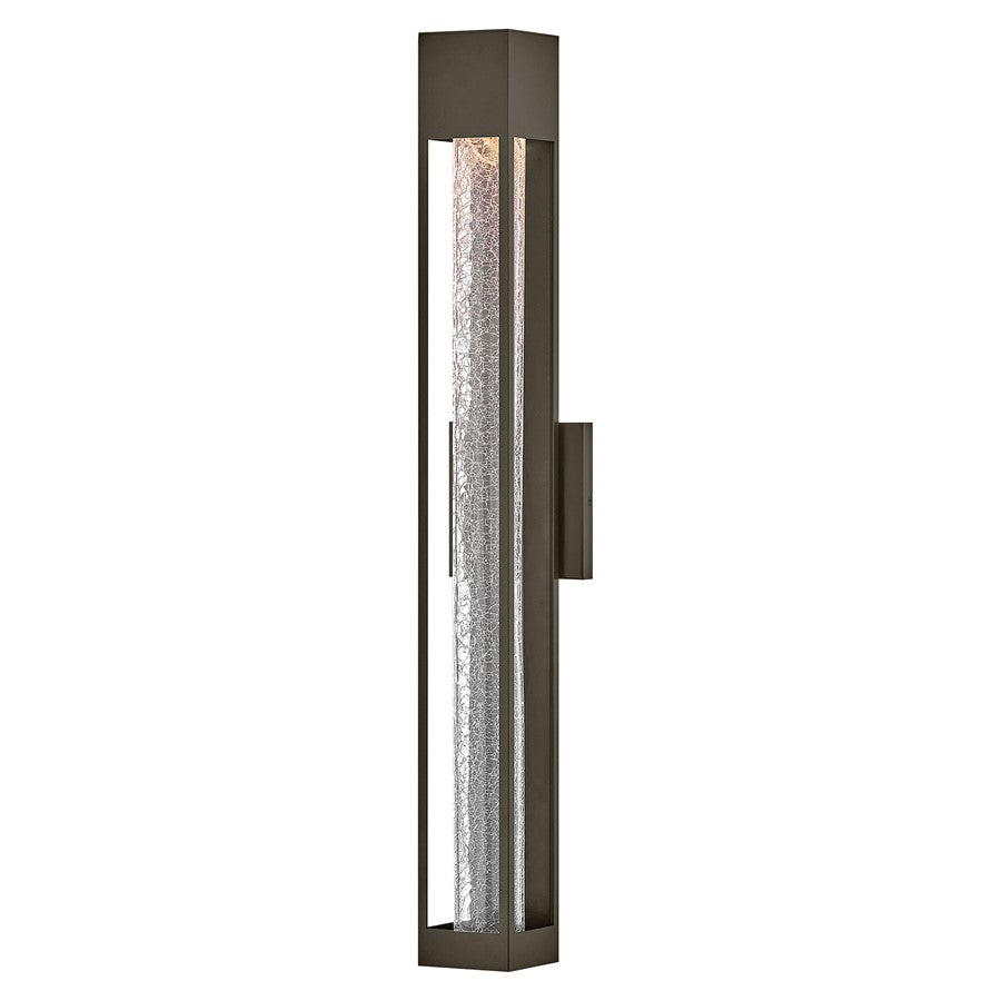 Hinkley Lighting Vapor 1 Light Outdoor Wall Mount, Bronze/Crackle - 2859BZ