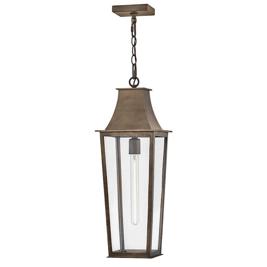 Hinkley Lighting Georgetown 1Lt 9" Outdoor Hanging Lantern, Bronze - 28892BU