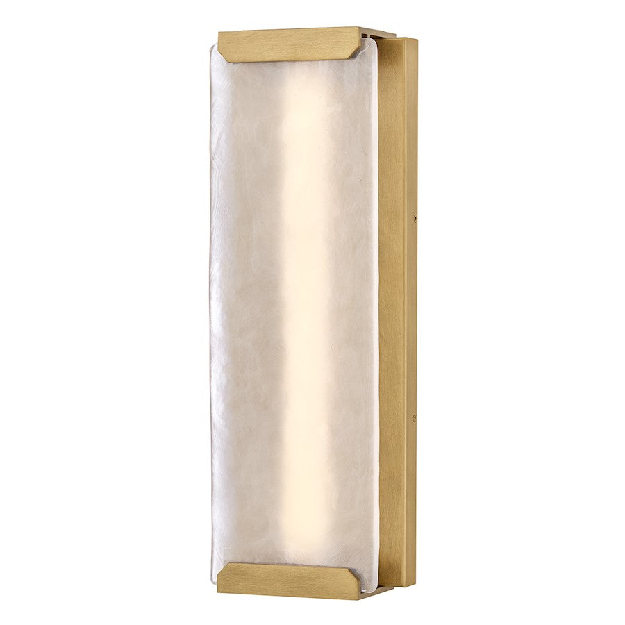 Hinkley Lighting Zayde LED 22" Outdoor Wall Mount Lantern, Brass - 28975HB