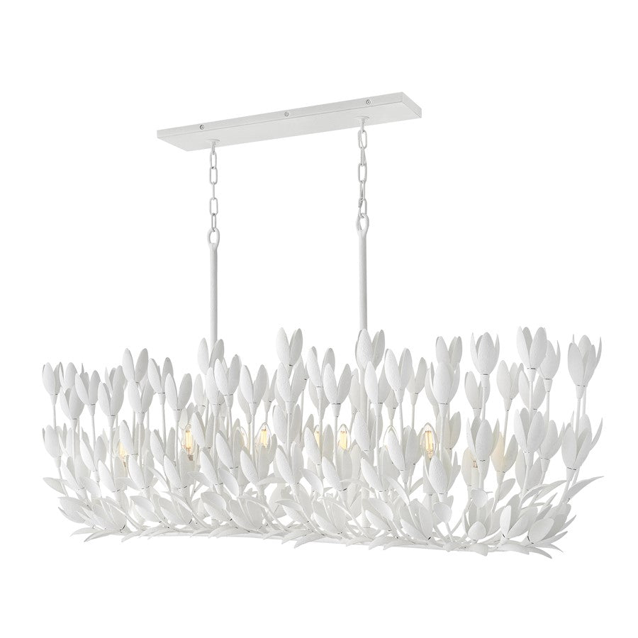 Hinkley Lighting Flora 10 Light Chandelier, Textured Plaster - 30015TXP