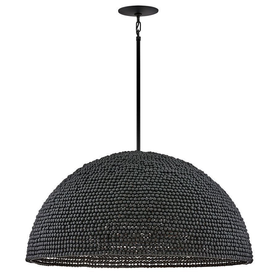 Hinkley Lighting Dalia 3 Light Chandelier, Black - 38465BK