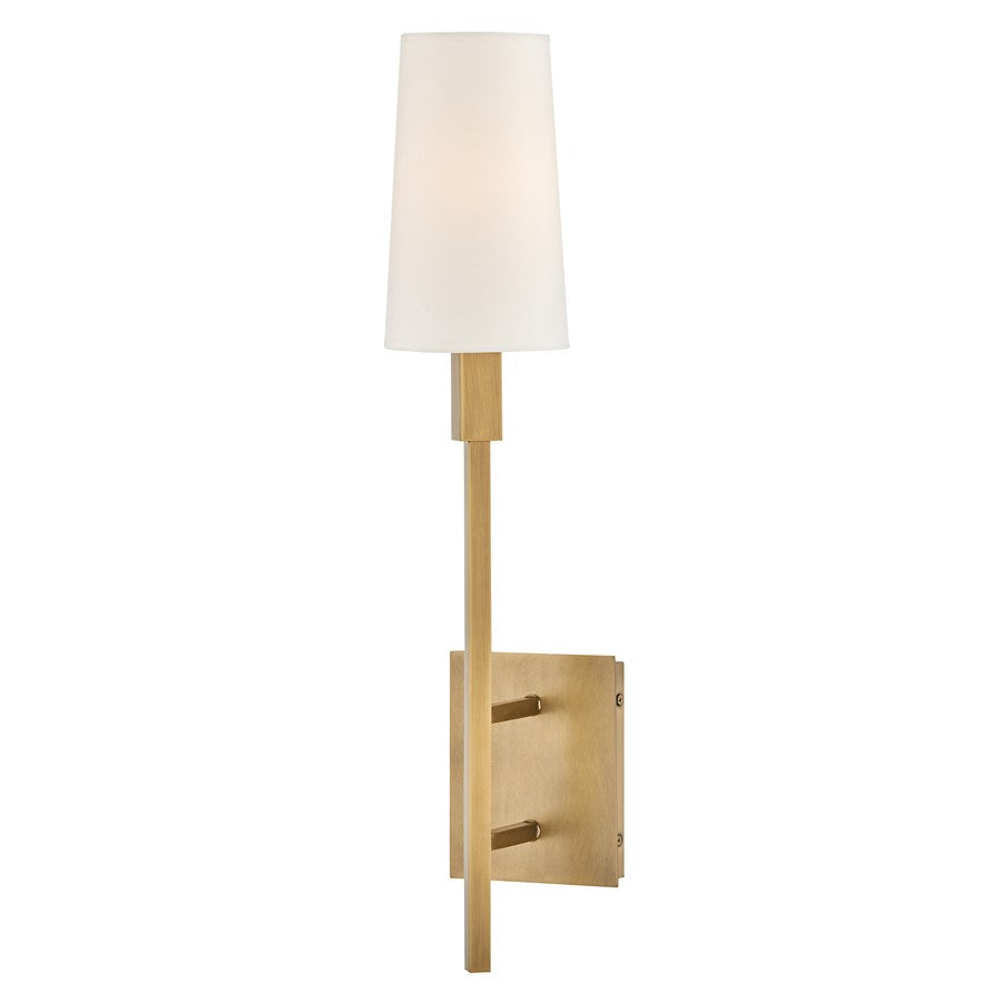 Hinkley Lighting Fenwick 1 Light Wall Mount, Heritage Brass - 46450HB