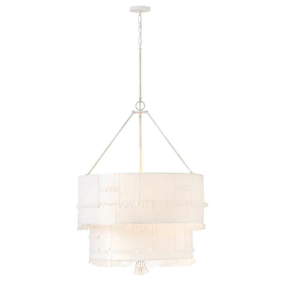 Hinkley Lighting Baya 9 Light Chandelier, Textured Plaster - 47428TXP