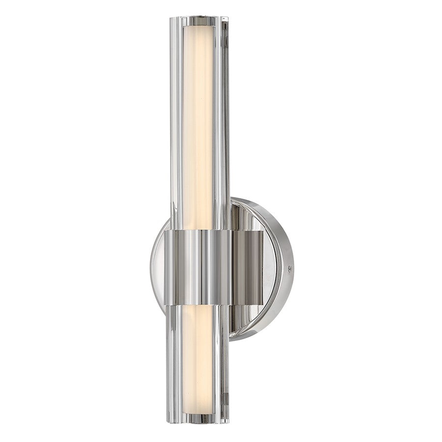 Hinkley Lighting Georgette Medium LED Sconce, Polished Nickel - 51310PN