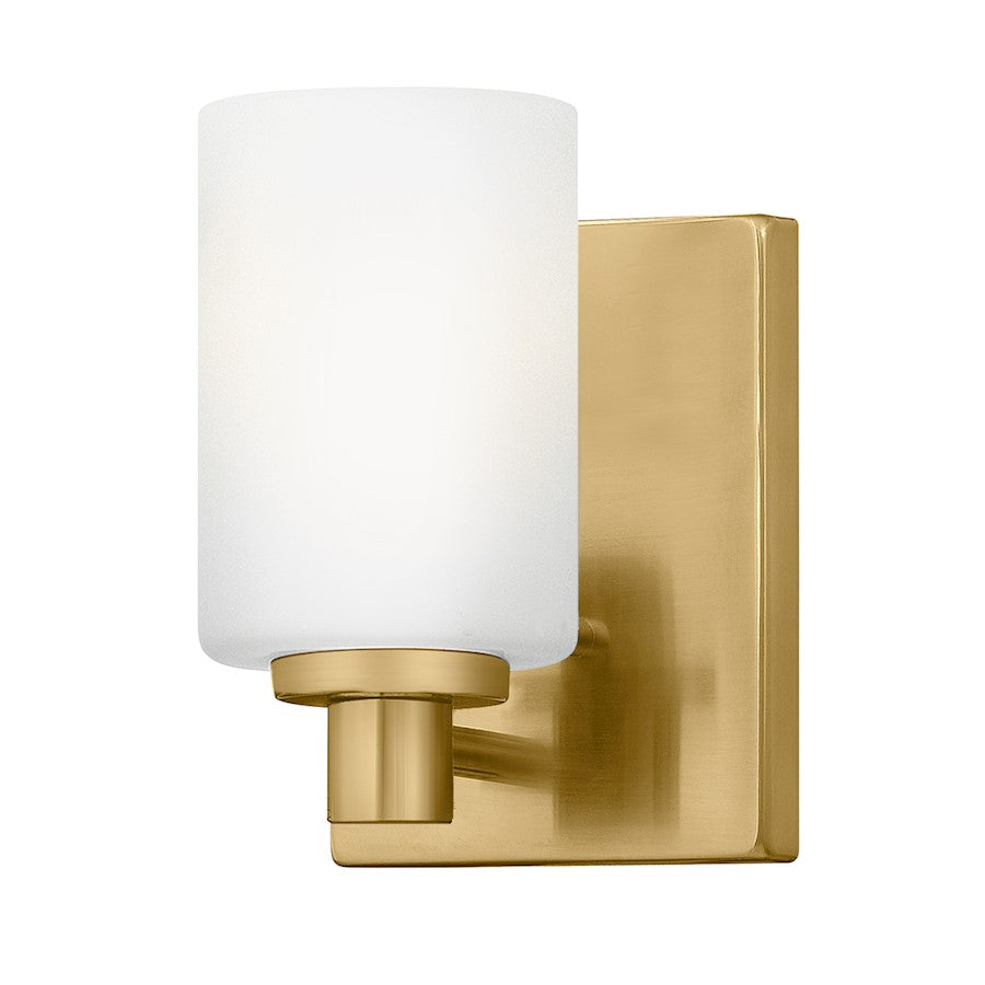 Hinkley Lighting Karlie 1 Light Small Sconce, Lacquered Brass - 54620LCB