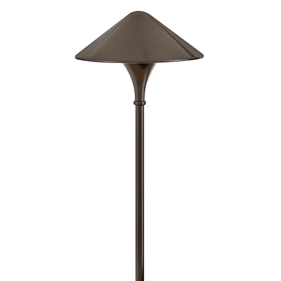 Hinkley Lighting Apex 1Lt Landscape Path, Bronze/Clear Polycarbonate - 56100BZ