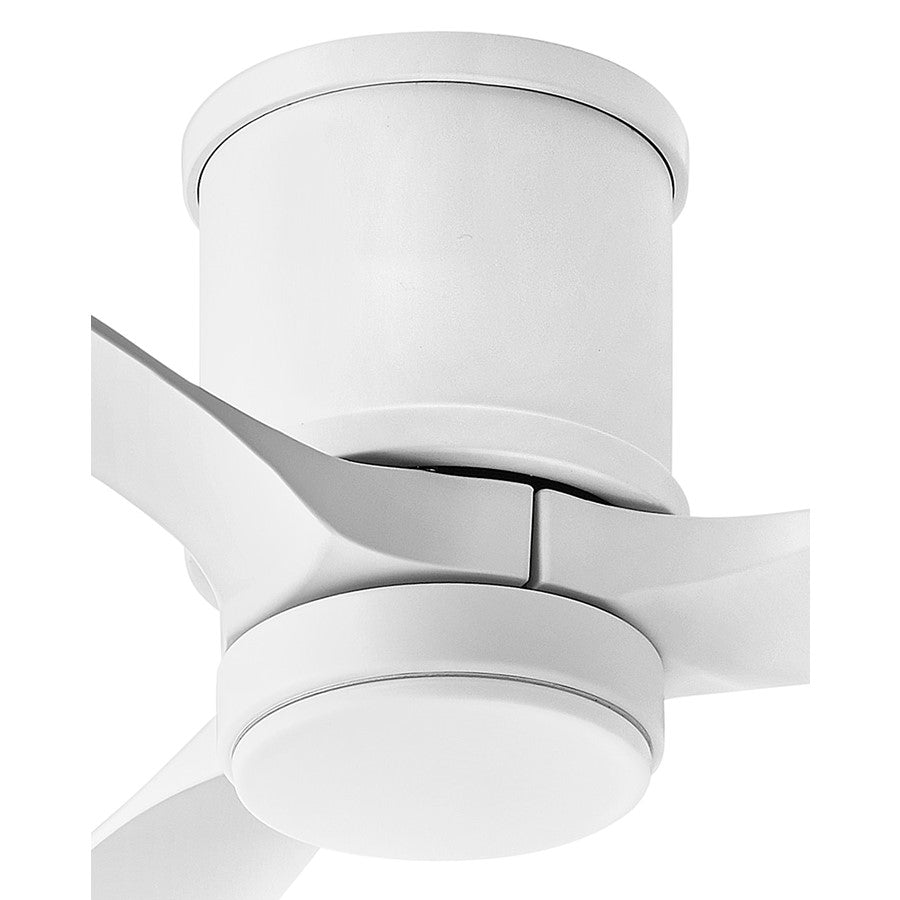 Hinkley Lighting Hover Flush LED Fan, Matte White