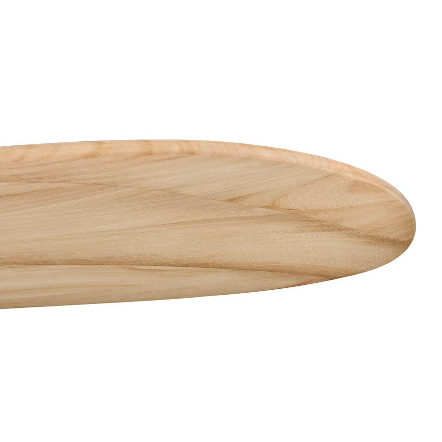 Hinkley Fan Swell Flush 60" Smart Fan, Heritage Brass/Natural