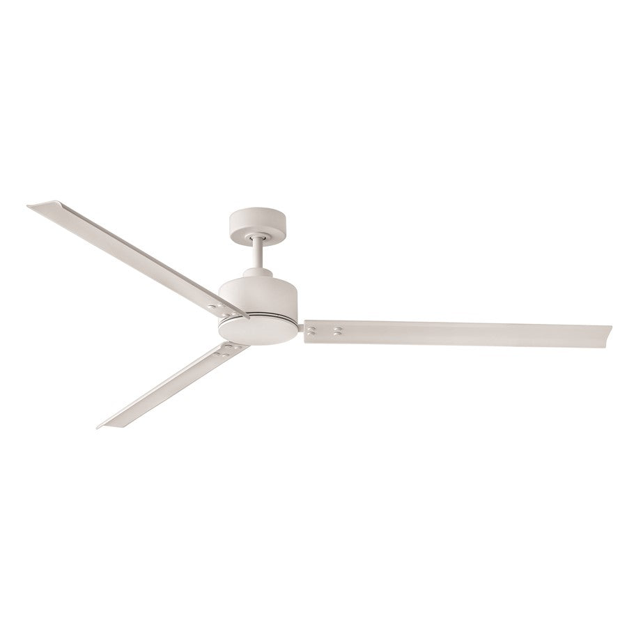 Hinkley Fan Indy 72" Smart Fan, Matte White/Matte White - 907972FMW-NWD