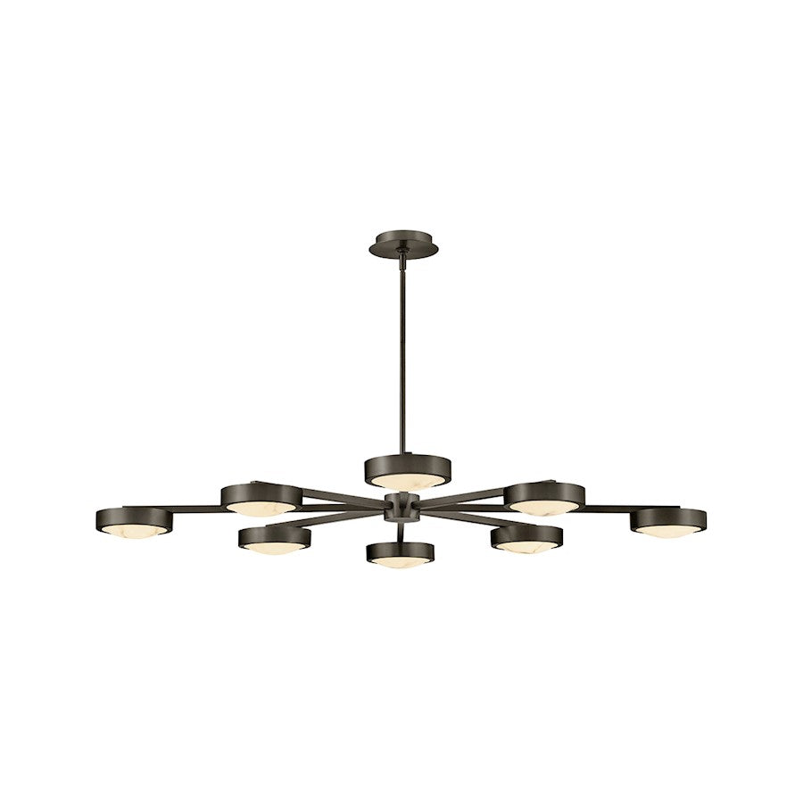 Fredrick Ramond Cava LED Convertible Semi-Flush Mount, Black Oxide - FR31014BX