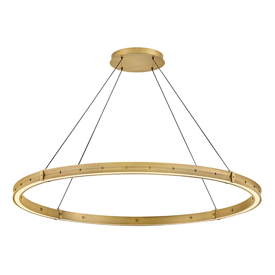 Fredrick Ramond Althea 53" Chandelier, Lacquered Brass - FR41478LCB
