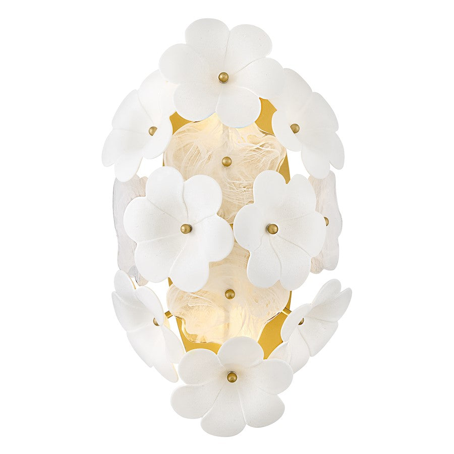 Fredrick Ramond Marianne 2 Light Medium Sconce, Deluxe Gold - FR41960DG