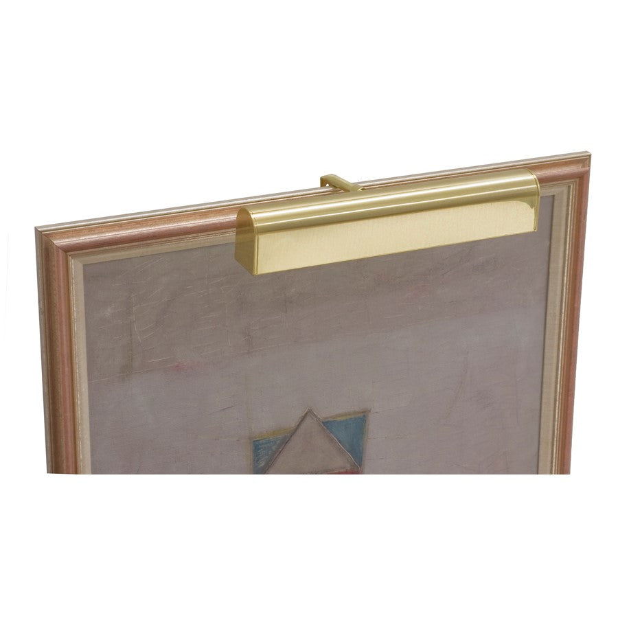 House of Troy Advent Battery Operated Fluorescent Brass Picture Light