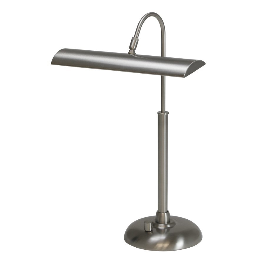 House of Troy Zenith LEDZ Piano/Desk Lamp, Satin Nickel