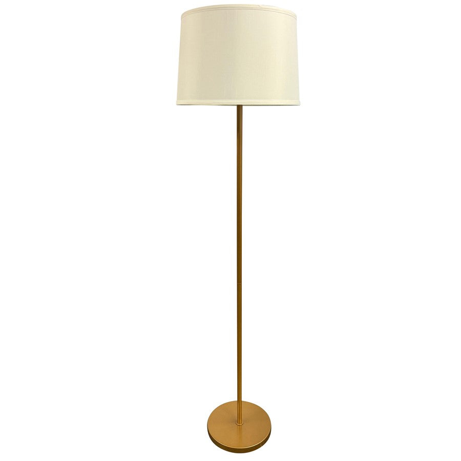 House Of Troy Sawyer 1Lt Floor Lamp, Heritage Gold Finish - S500-HG