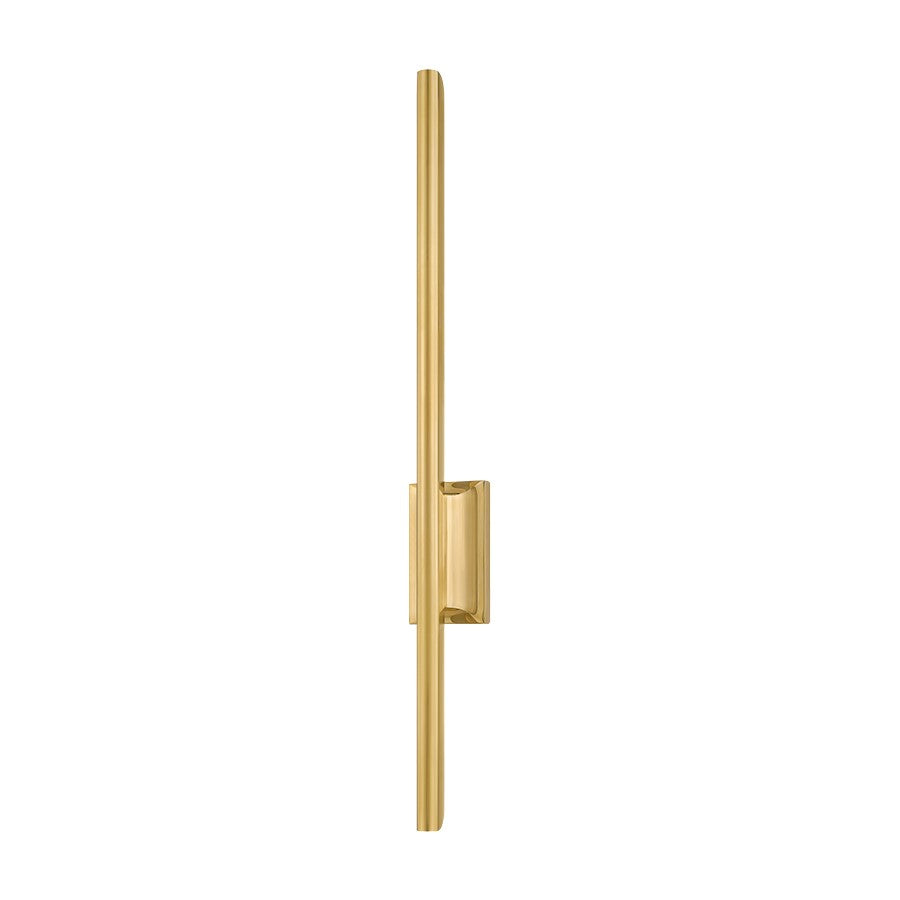 Hudson Valley Bernard 1 Light Wall Sconce, Aged Brass - 1027-AGB
