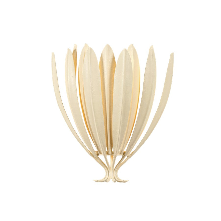 Hudson Valley Whitfield 1Lt Wall Sconce, Cream Plaster - 1813-CP