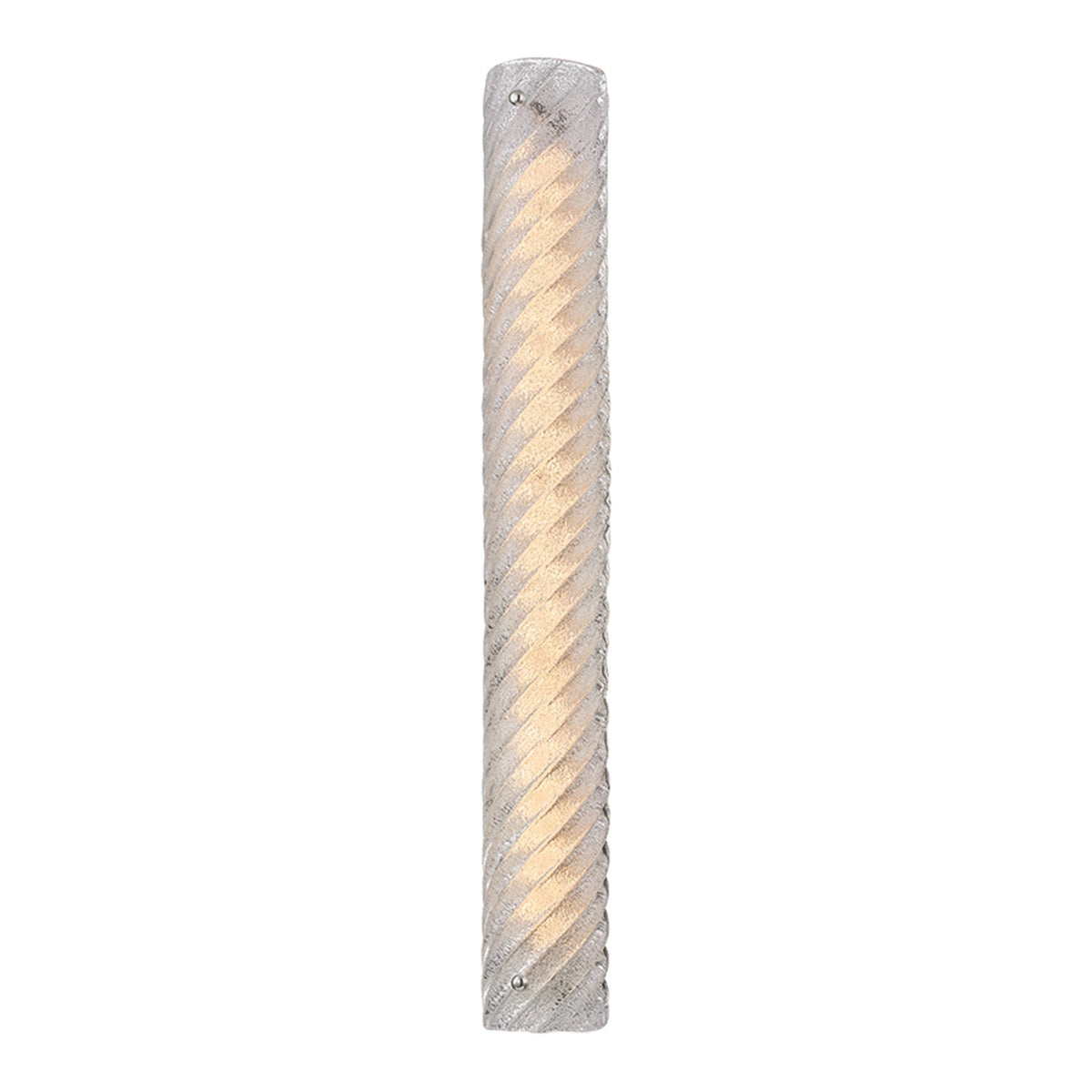 Hudson Valley Gretna 26in 1-Light Wall Sconce | Modern Polished Nickel and Piastre Glass | Bathroom Vanity & Hallway | 3.5 x 26.25 in | Model 7826-PN