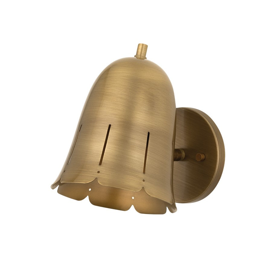 Mitzi Basil 1 Light Wall Sconce, Patina Brass - H1054101-PBR