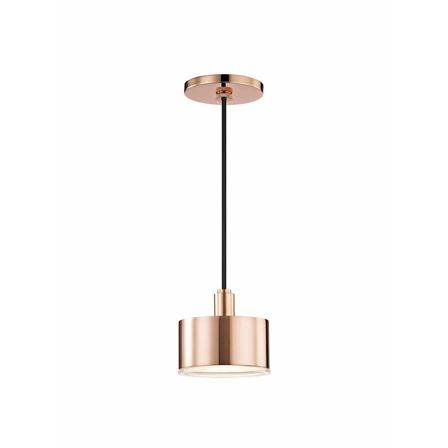 1 Light Pendant, Copper
