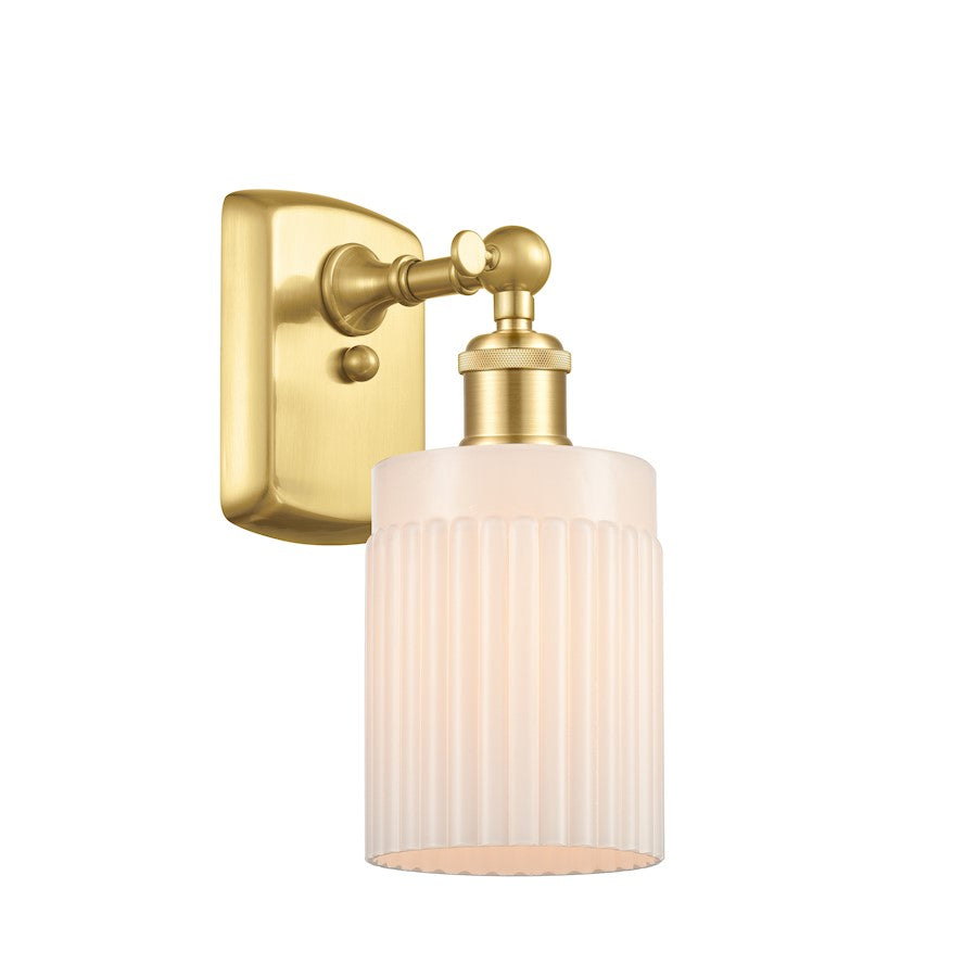 Innovations Lighting Juneau 11in 2-Light Bath Vanity | Contemporary Satin Nickel and Clear Rippled Glass | Bathroom Vanity | Model 419-2W-SN-CL-LED