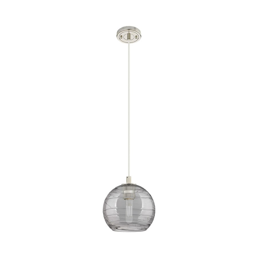 Innovations CP 1Lt 8" Athens DS Cord Pendant, PN/SDS - 434-1P-PN-G1213-8SM