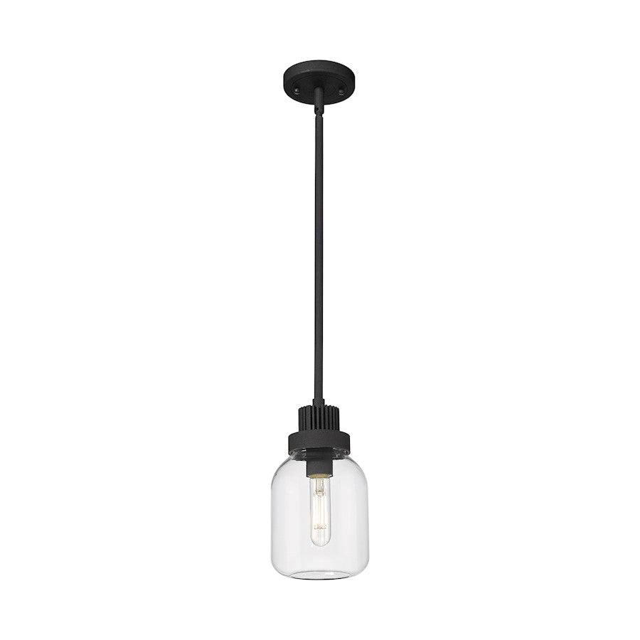 Innovations Somers 1 Lt 6" Stem Pendant, TB, Stem 6", CL