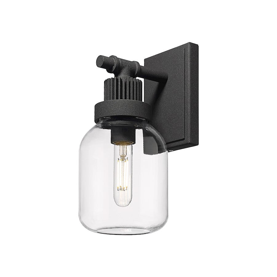 Innovations Somers 1 Lt 6" Wall Sconce, TB/Clear
