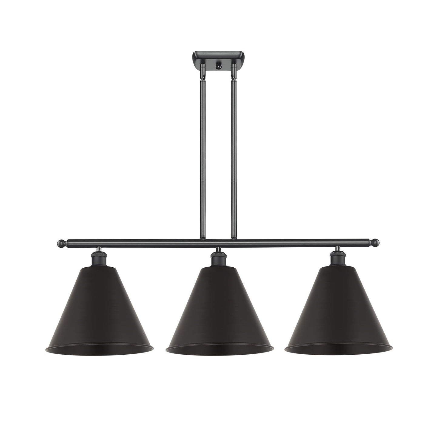 Innovations Berkshire Metal 3Lt 38.5", Matte Blk