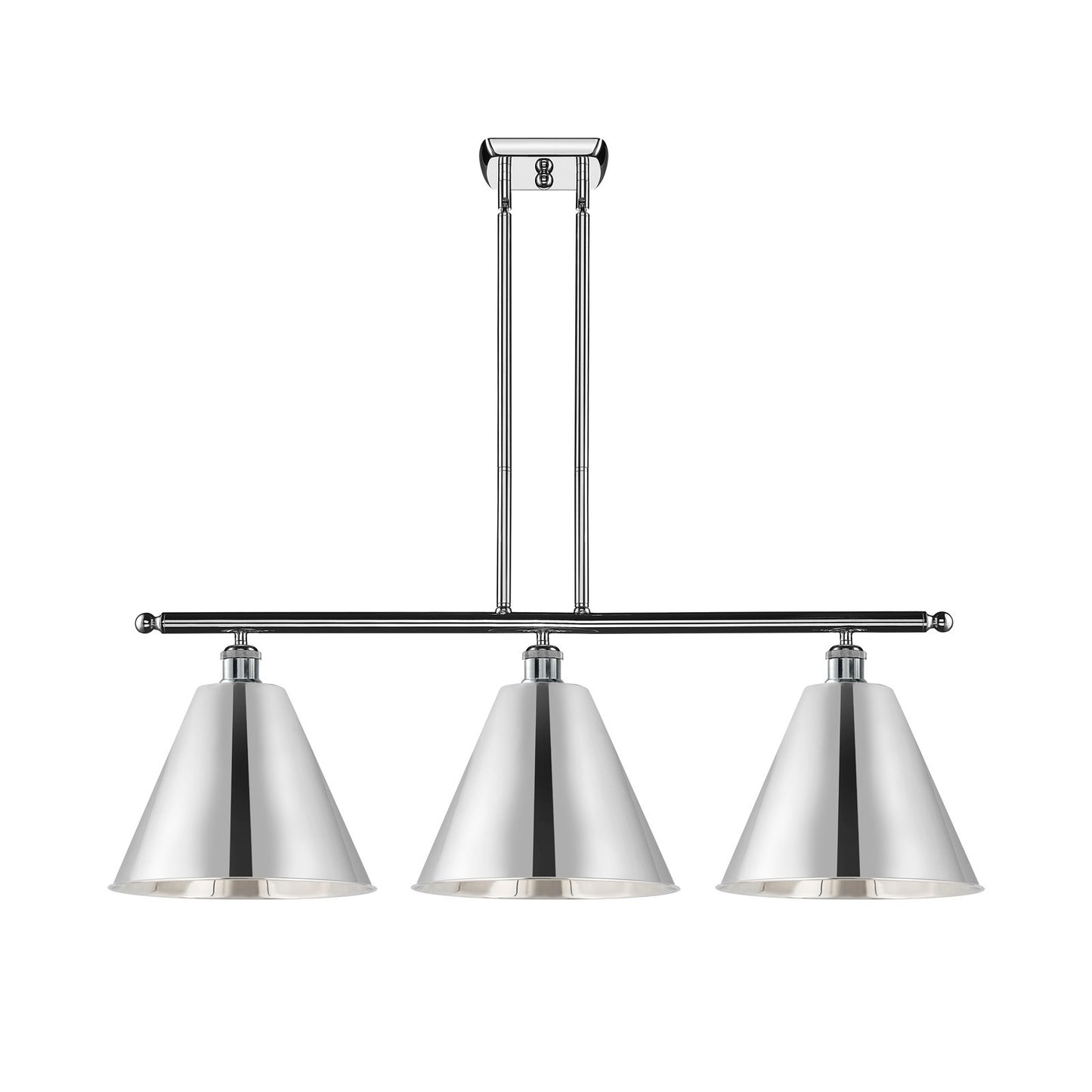 Innovations Berkshire Metal 3Lt 38.5", Polished Chrome