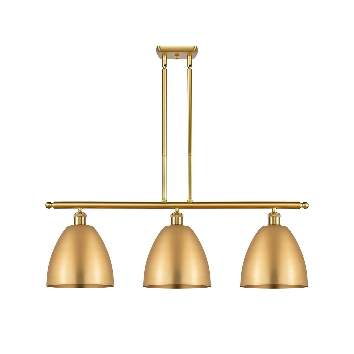 Innovations Bristol 3Lt 36" Island Lt, Satin, Satin Gold