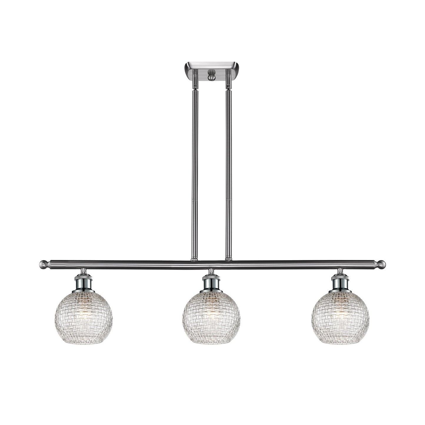 Innovations Athens 3Lt 36" Island, Brushed Satin Nickel
