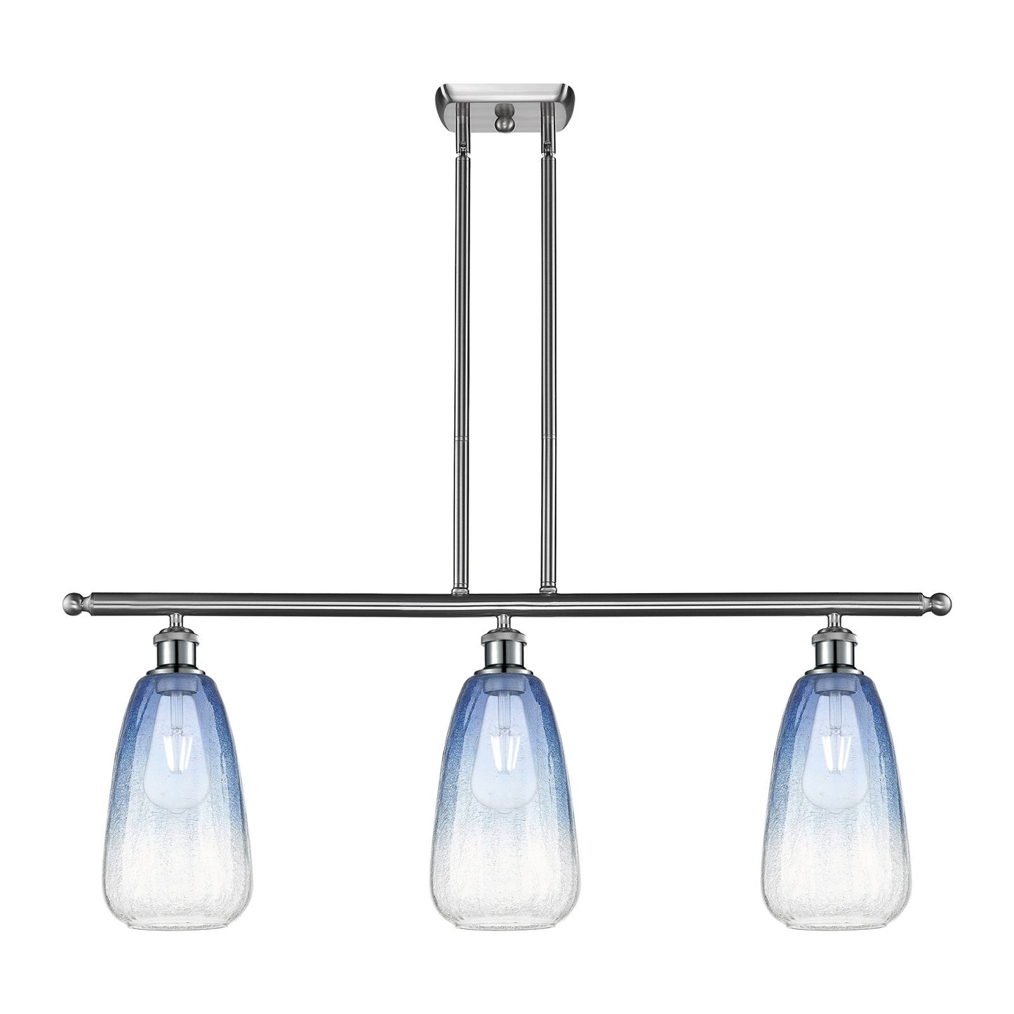 Innovations Brookhaven Almond 3Lt, Brushed Satin Nickel
