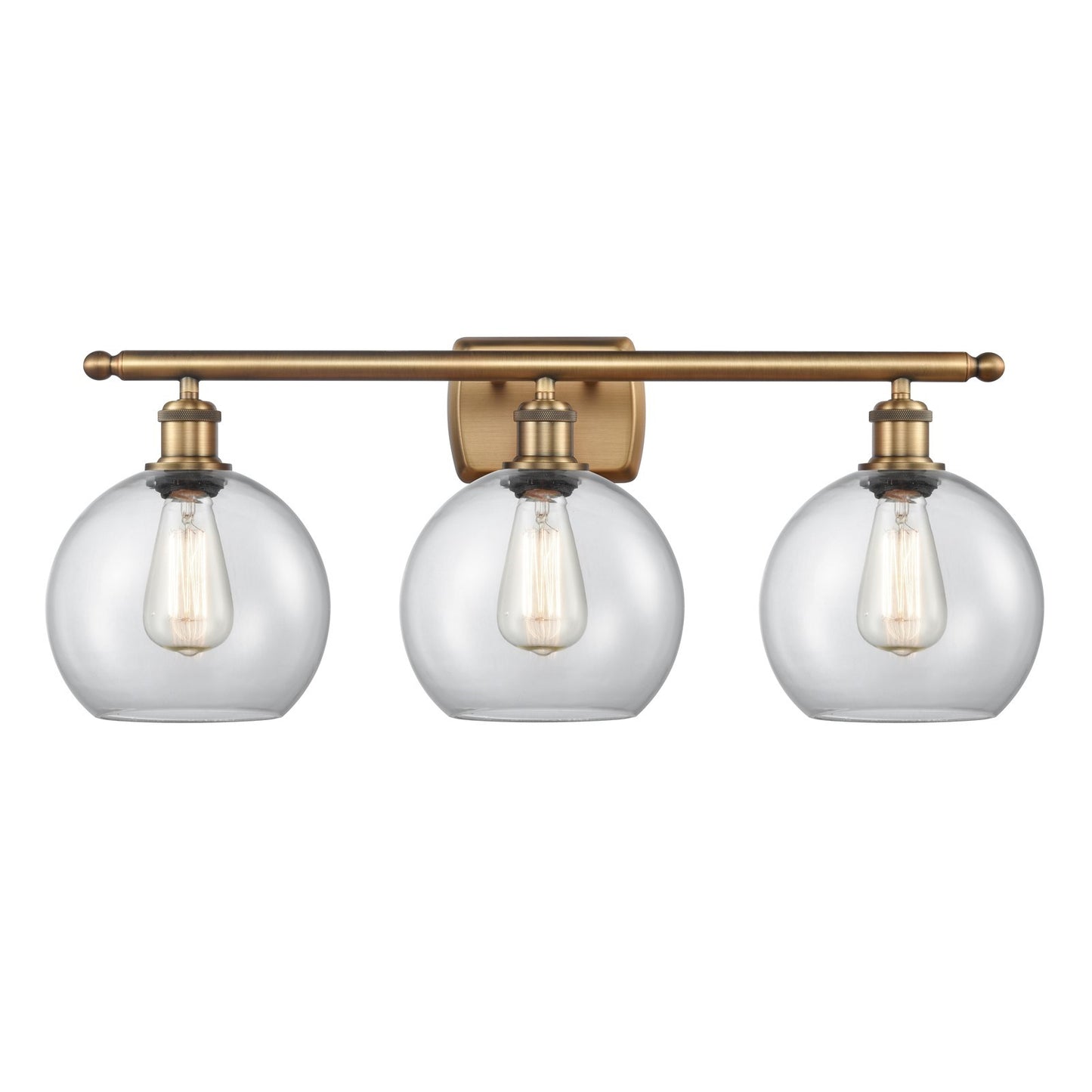 Innovations Athens 3Lt 28" Bath Vanity Lt, Brushed Brass
