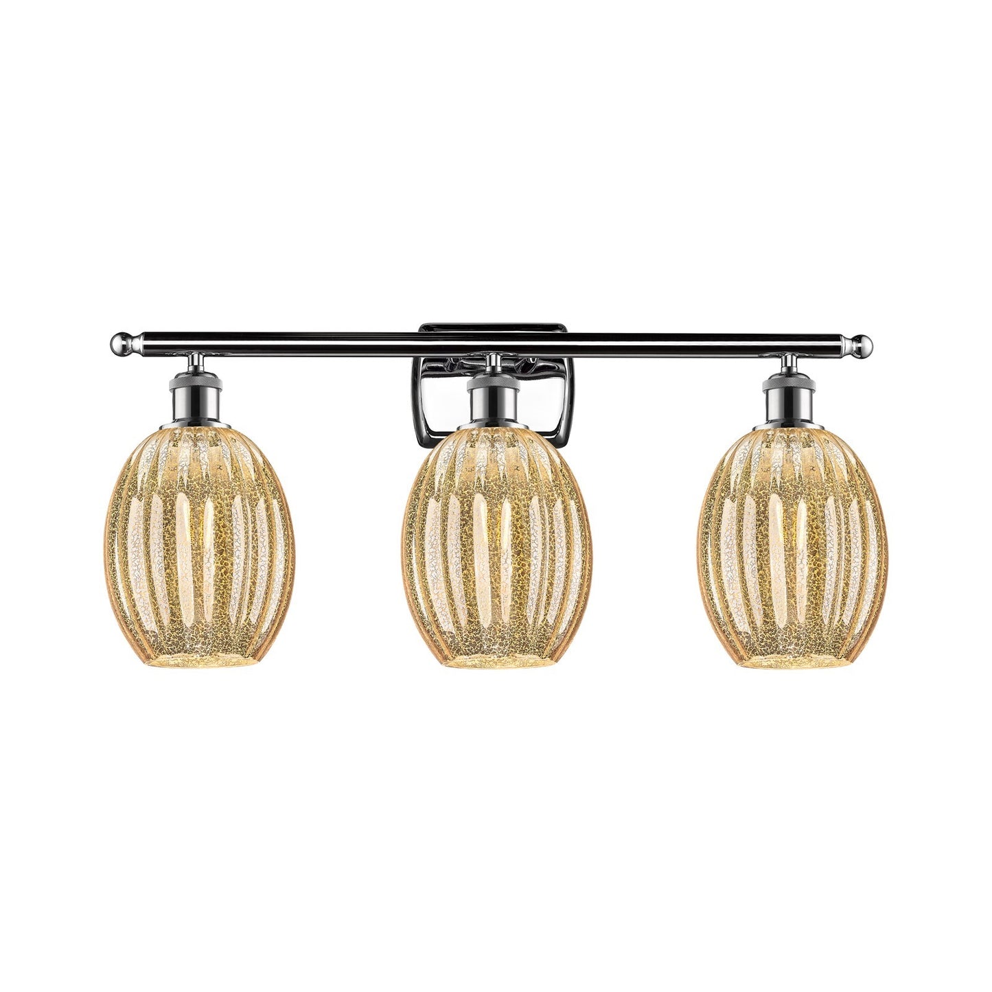 Innovations Preston Bulb 3Lt 26.25" Bath, Polished Chrome