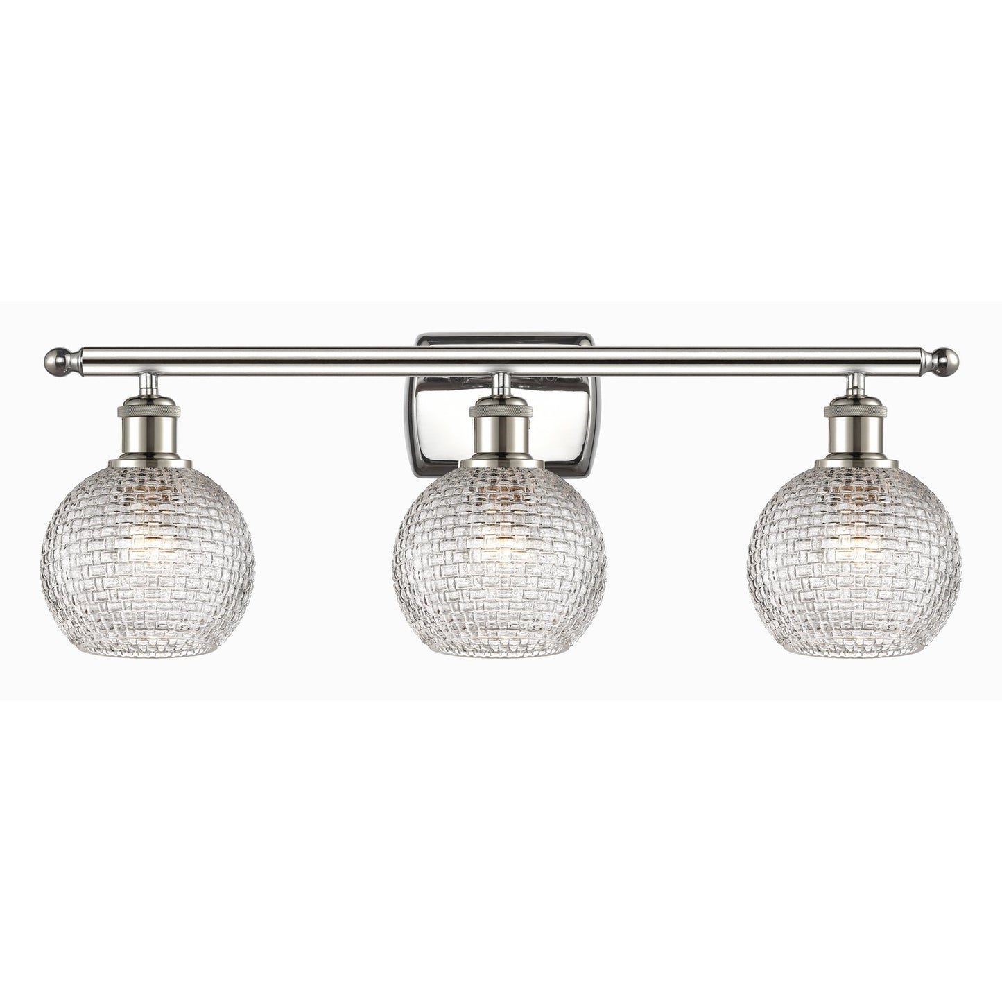 Innovations Athens 3Lt 25.875" Bath, Polished Nickel