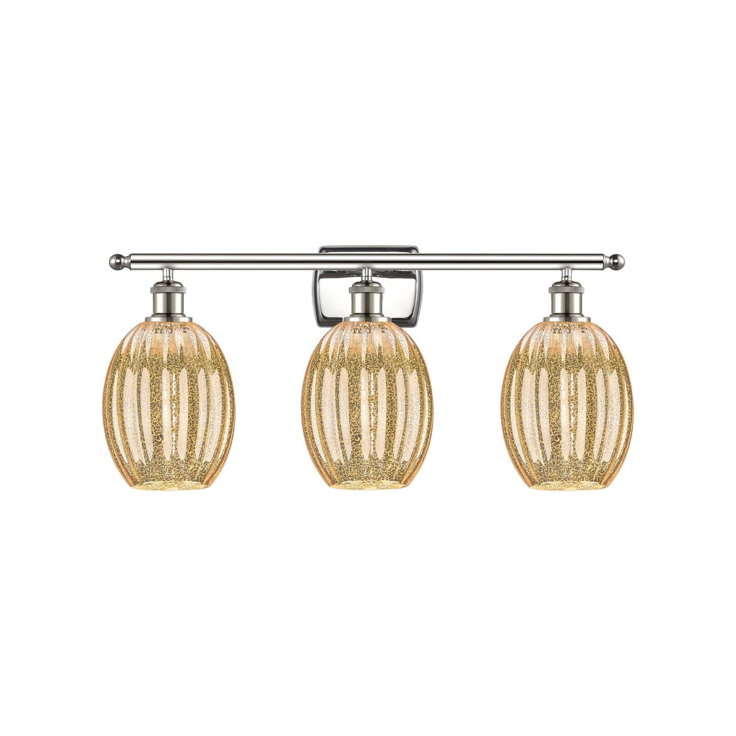 Innovations Preston Bulb 3Lt 26.25" Bath, Polished Nickel