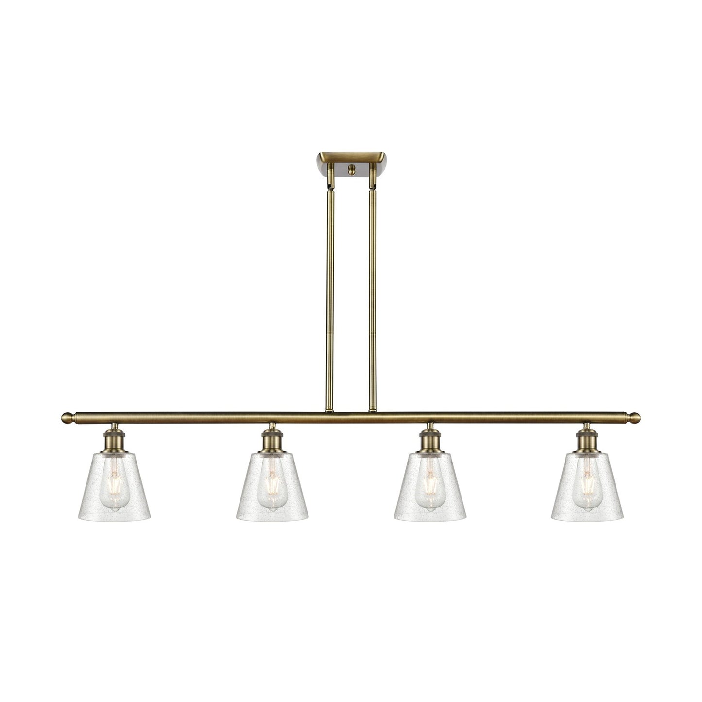 Innovations Caton 4Lt 48" Island Lt, Antique, Antique Brass